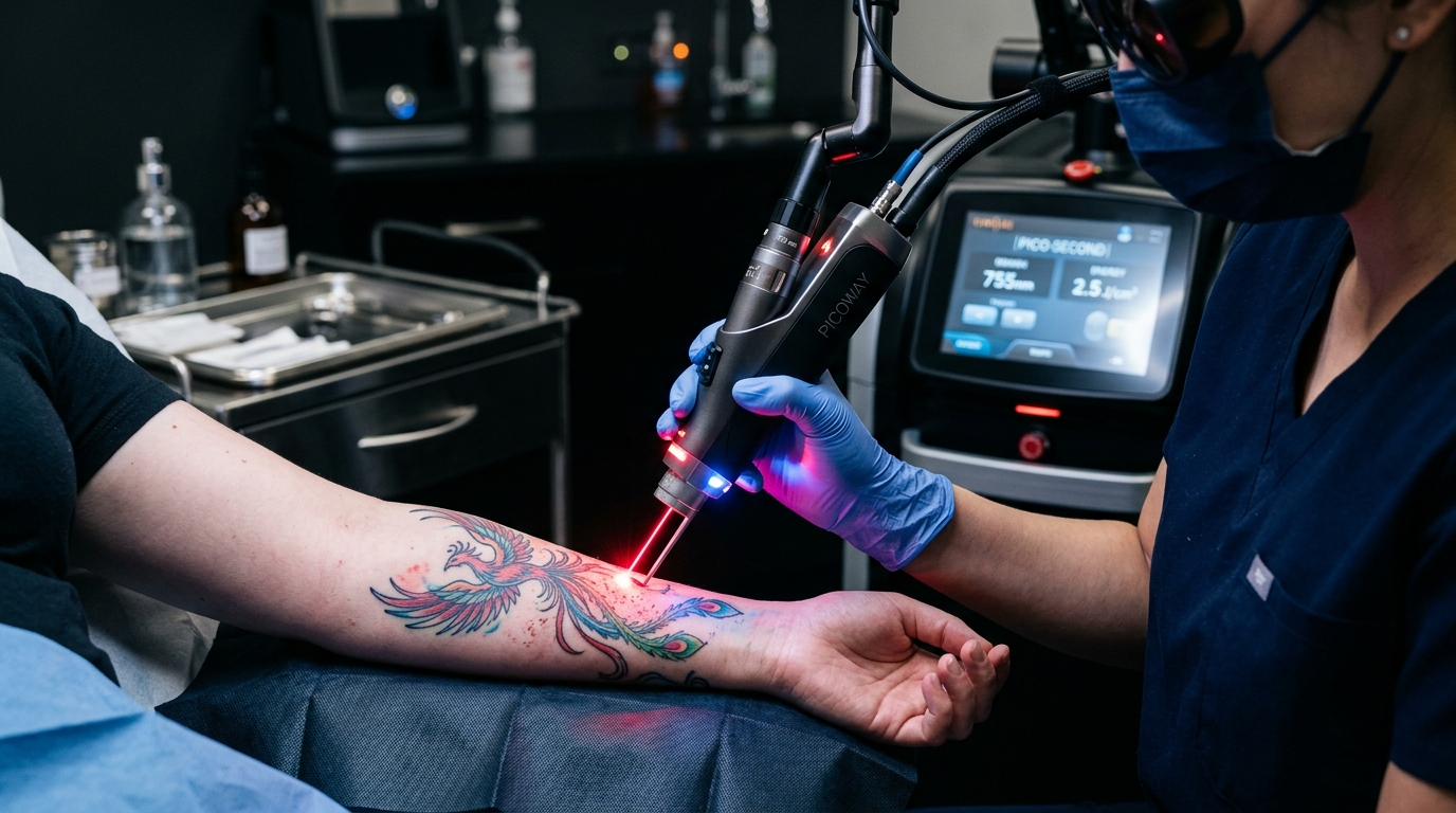 Color Laser Tattoo Removal Technology