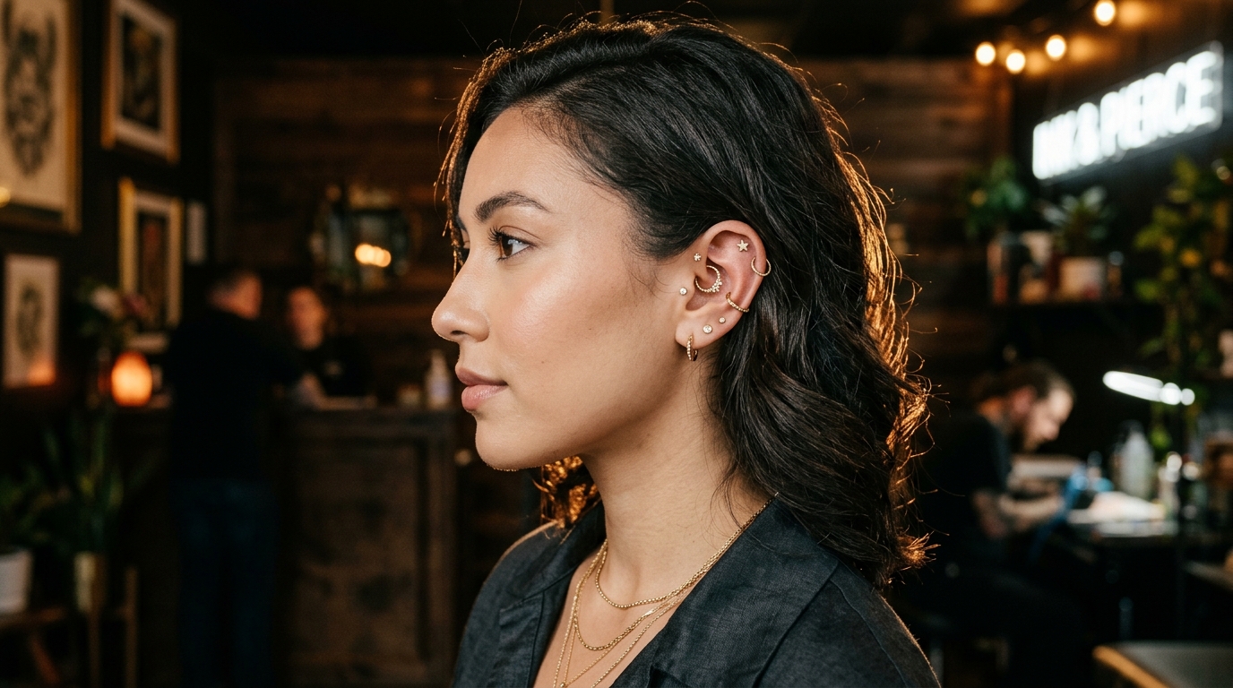 Body Piercing Pain Scale and Healing Times Guide
